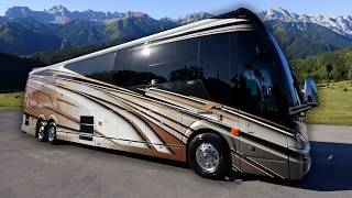 New Body Style Prevost Liberty Coach 906  The First New Double Slide Weve Seen [upl. by Gnilrac]