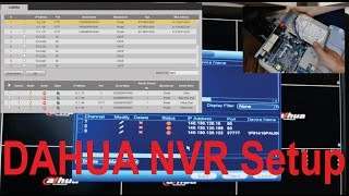 Dahua NVR setup  step by step [upl. by Inoue]