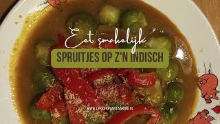 Spruitjes op zn Indisch [upl. by Bubalo]