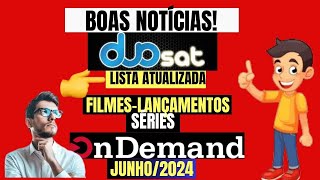 LISTA ATUALIZADA DE FILMES SÉRIES LANÇAMENTO JÁ NO SERVIDOR DO APP LOON ON DEMAND JUNHO 2024 [upl. by Lavelle]