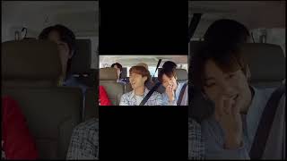 BTS carpool karaoke with jamesshort bts funny comedy edite sjunnie ytshort kpop boyband [upl. by Reppiks]