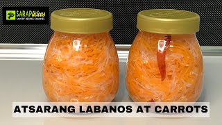 Atsarang Labanos at Carrots  Pickled Radish and Carrots [upl. by Yeargain]