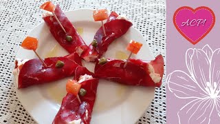 Involtini di bresaola un antipasto fresco e veloce [upl. by Caspar784]