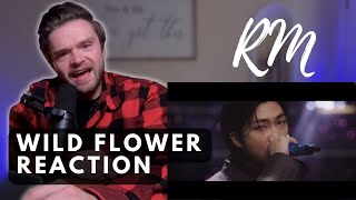 RM  WILD FLOWER with youjeen  OFFICIAL VIDEO  REACTION [upl. by Llezniuq404]