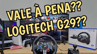 Volante LOGITECH G29 VALE A PENA Análise  Review Completo [upl. by Panther]