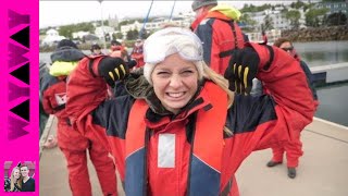 Whale Watching In Akureyri Iceland 🐋😱 [upl. by Llet]