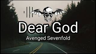 Avenged Sevenfold  Dear God Lirik  Terjemahan [upl. by Malita]