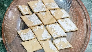 KAJU KATLI RECIPEDiwali Special SweetHOW TO MAKE KAJU KATLI AT HOME [upl. by Castle]