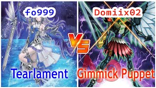 Tearlament Vs Gimmick Puppet  High Rated N3sh  Dueling Book [upl. by Eel409]