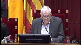 Discurso de Ernest Maragall en el Parlament de Catalunya [upl. by Arta]