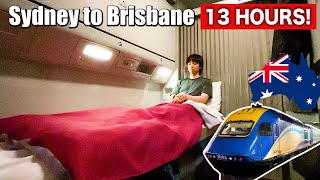 🇦🇺Riding Australias Hidden First Class Sleeper Train from Sydney to Brisbane  The XPT [upl. by Moclam]