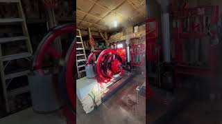 16hp Galloway startup stationaryengine farmequipment engine farming farmmachinery [upl. by Idur]