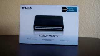 DLink DSL520B Modem [upl. by Faubert]