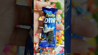 Cookie cone Lollipop fizzy frenzy ASMR triggers ASMR candy Unwrapping Sounds tasty triggers shorts [upl. by Ymmot]