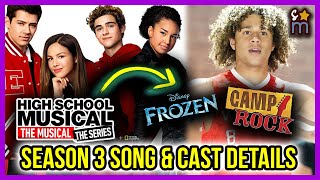 HSMTMTS Season 3 Song amp New Cast Details  Camp Rock  High School Musical The Series [upl. by Lagiba117]