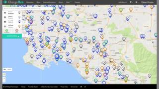 Find electric vehicle charging stations using ChargeHub [upl. by Natelson]