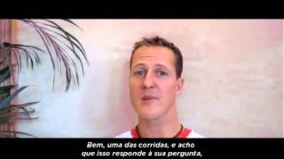 Schumacher Fala de Senna [upl. by Attenej]