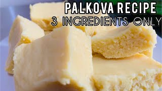 Palkova Recipe  Easy Halkova Recipe  3 Ingredients only  Resepi Palkova [upl. by Graybill581]