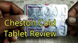 Cheston Cold Tablet Review [upl. by Halyahs]