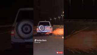 Nissan Patrol Fire Spitting Turbo in Action [upl. by Ayekram534]