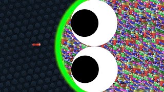 Slitherio A I 120000 Score Epic Slitherio gameplay 244 SmashIO [upl. by Atyekram244]