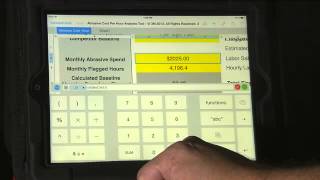 Abrasive Cost Per Hour Analysis Tool [upl. by Novak]