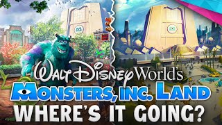 MONSTERS INC LAND  Where’s It Going at Disney World  D23 Expo 2024 [upl. by Pilif707]