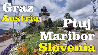 The Ultimate Road Trip Graz Austria  Maribor amp Ptuj Slovenia [upl. by Ecinerev]