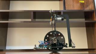 A Reaction Wheel Unicycle Robot [upl. by Fotina]