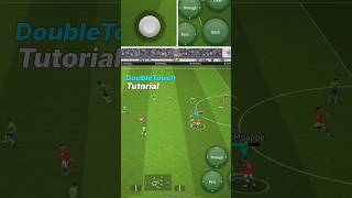 How To Do Double touch in efootball 24 doubletouchefootball efootball2024mobile tutorial pes [upl. by Klinges99]