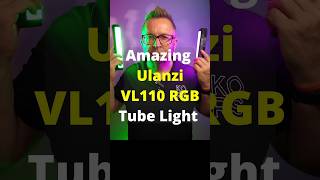 36000 Colours Ulanzi VL110 RGB Tube Light Under 50€ Godox Amaran And Nanlite TubeLight Alternative [upl. by Yssirhc]