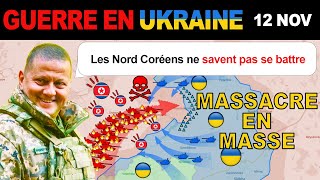 12 nov  Kim JongUn est dans lembarras Ses unités dassaut sont détruites en quelques minutes [upl. by Neehcas]