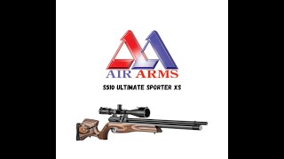 Air Arms S510 Ultimate Sporter XS 55mm 22 Review [upl. by Jareb861]