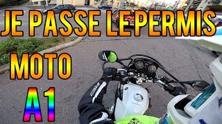 JE PASSE MON PERMIS MOTO  A1 [upl. by Acirre409]