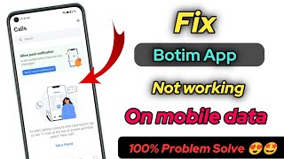 botim app not working on mobile data [upl. by Sherj648]