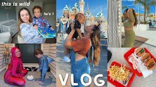 WEEKLY VLOG Our toddler got a brand deal omg Disneyland trip Halloween  more [upl. by Nazar]