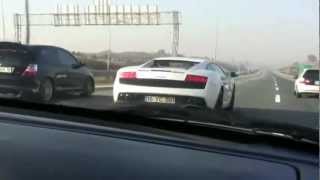 Lamborghini gallardo vs S2000 vs CTR ep3 vs civic eg k24 [upl. by Ardys14]