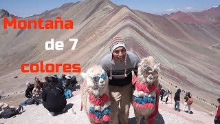 Montaña de 7 colores el Vinicunca Dia 2 Que bonito es el Perú [upl. by Cohlette]