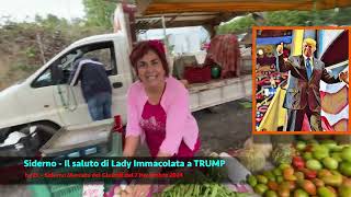 Siderno  Trump e Lady Immacolata il saluto by EL [upl. by Fawna]