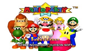 Mario Party N64  All Boards Longplay [upl. by Nwahsid72]