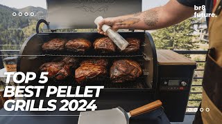 Best Pellet Grills 2024 🔥🍖 The Only 5 You Should Consider Today [upl. by Gonnella]