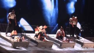 Madonna Performing SEX  Justify My Love Video Interlude Live Rebel Heart Tour Edm AB [upl. by Cacilie]