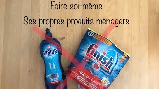 DIY  Produits ménagers  Pastilles pour lavevaisselle maison [upl. by Zelde]