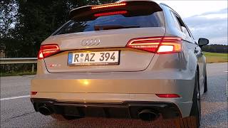 Audi RS3 2018 exhaust sound  HD [upl. by Francois]