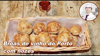 Broas de vinho do Porto com nozes [upl. by Stepha]