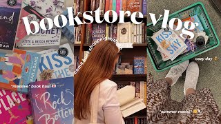 bookstore vlog 📚🌷 spend the day book shopping with me at barnes amp noble  book haul cozy vlog [upl. by Gut]