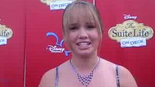 Debby Ryan at the suite life on deck premiere [upl. by Anastice]