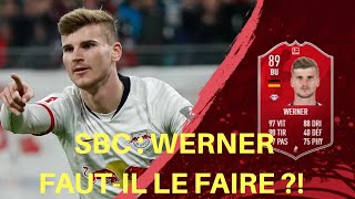 FUT 20  FIFA 20  SBC TIMO WERNER FAUTIL LE FAIRE [upl. by Ardene277]