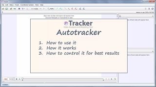 Tracker Autotracker Tutorial [upl. by Adieren]