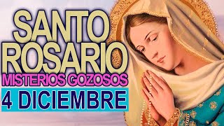 ROSARIO DE HOY Lunes 4 de Diciembre 📿 Oracion Catolica oficial a la Virgen María Oración Católica [upl. by Jacobine]